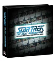 Star Trek The Next Generation Archives & Inscriptions BINDER and P1
