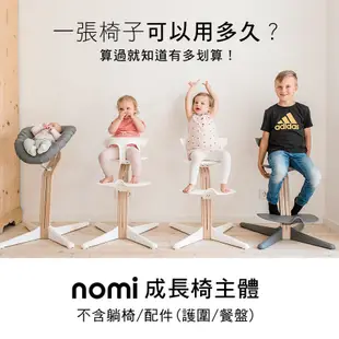 【丹麥Nomi】多階段兒童成長椅(橡木支架) 嬰兒椅 成長椅 嬰兒餐椅 nomi餐椅 nomi成長椅
