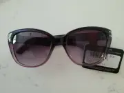 FOSTER GRANT Women's Purple Sunglasses, Fashion, 100% UVA-UVB Protection