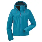 Schöffel ladies rain jacket Alliston, Dresden Blue, 38