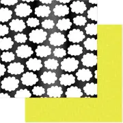 Whatevs Double-Sided Cardstock 12"X12"-Storm Cloud - 25 Pack