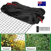 Garden Fruit Crop Plant Mesh Net Black Anti Bird Mesh Net with Nails for Farms