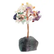 Crystal Tree Gifts for Women Handcrafted Tree of Life Stones Colorful