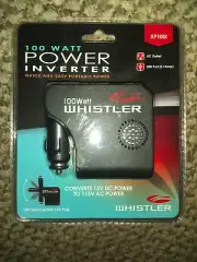 Whistler 100-Watt Portable Power Inverter w/AC and USB Port GPS XP100i