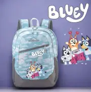 Bluey Backpack High Capacity Student Bag - Cloudy Pattern Waterproof Kids/Adult