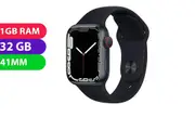 Apple Watch Series 7 (Midnight, 41MM, GPS) - Refurbished (Excellent)