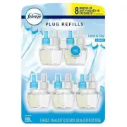 Febreze Plug Odor-Eliminating Air Freshener Refills, Linen & Sky (5 refills)