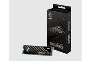 MSI SPATIUM M450 PCIe 4.0 NVMe M.2 1TB V1 SSD, PCIe Gen4, SEQUENTIAL READ up to 3400 MB S, SEQUENTIAL WRITE 2400 MB S, 5 Year Warranty