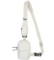 Small Sling Bag for Men-Cross body bag with KeyholderMini Chest bag for Women...