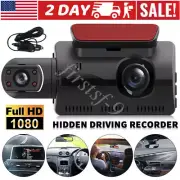 1080P Dual Lens Car DVR Dash Cam Video Recorder G-Sensor Front Inside Camera HD