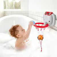 在飛比找momo購物網優惠-【德國Hape】大象投籃遊戲洗澡戲水玩具