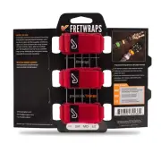 NEW Gruv Gear FretWraps 3-Pack String Muters • RED • Small
