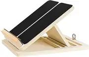 Stretch Board – Durablle Wooden Slant Board | Adjustable Incline and Calf Stretcher | Slant Turns into Balance for Flexibility, Mobility & Core Strength Training