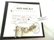 Alex And Ani THE DIVINE TRIO HEAVENLY Russian Silver Bangle New W/Tag Card & Box