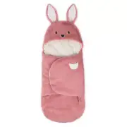 Gund - Oh So Snuggly: Bunny Wrap Blanket, Pink