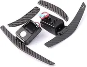 Shuogoufeng Store Compatible With B*MW 1-5 Compatible With Series F20 F21 F30 F22 F80 G20 G30 G80 Magnetic Carbon Fiber Steering Wheel Paddle Shifter Extensions(5M)