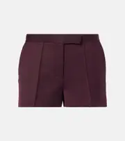 [Alex Perry] Alex Perry Twill shorts AU 12 burgundy