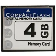 Professional 4GB Compact Flash Memory Card(White&) P2C5