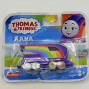 2022 Thomas & Friends Rainbow KANA All Engines Go Metal Push Along Train Engine