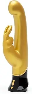 Fifty Shades of Grey Greedy Girl 10 Year Anniversary Gold Rabbit Vibrator, Gold