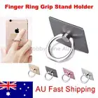 Universal Finger Ring Grip Stand Holder for Smart Phone Samsung iPhone X 8 Plus