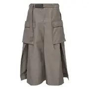 [sacai x WTAPS] WTAPS Cotton Back Satin Skirt Women