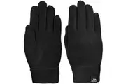 Trespass Childrens Girls Plummet II Fleece Gloves (Black) (14/16 Years)