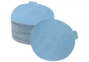 100 Pack 68309 Kassteel Blue PSA Sticky Back 150 Grit Stearated Aluminum Oxide