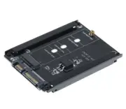 2pcs NGFF to SATA3 adapter card M2 key B-M SSD to 6G interface conversion card