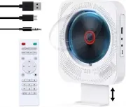 I Portable Music CD Player with Bluetooth 5.0, Music CD Music Player with Remote