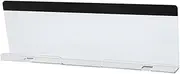 HORIALENCE Monitor Memo Board for Computer Screen Bottom Message Reminder Sticky Board Desk Organizer for Notes Phone Easy to Install Keep Workspace Clean