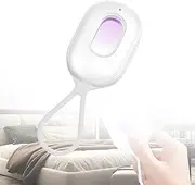 2025 Upgraded Anti-Spy Anti-Bug Camera Detector Spy Camera Finder, Hidden-Camera-Detectors, Portable Rechargeable Infrared Scanning Portable for Travel,Hotel,Bathroom,Office,Cars (White)