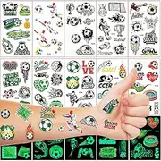 10 Sheets of Tattoos Football Temporary Tattoos for Football Party Bags Football Party Birthday Gifts