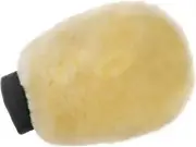 Lambswool Wash Mitt Single Side Lambs Wool Washing Mitt Gloves Car Cleaning Beig
