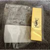 在飛比找蝦皮購物優惠-YSL 聖羅蘭 奢華緞面唇膏 MINI版 01號 1.5g