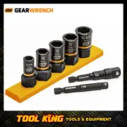 Gearwrench 7pc Bolt Biter damaged nut extractor socket set 87911