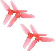 Color Propeller Quick Release Props Paddle Blade Replacement Wing Fan Spare Part, for DJI FPV Drone Replacement Propellers(Red 2 Pair)