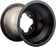 4/110 Douglas A5 Wheel 9X8 3.0 + 5.0 Matte Black - Fits: Arctic Cat 150 2009-2017