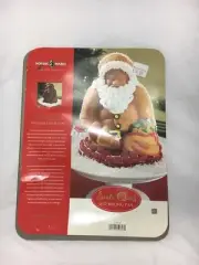 3D Large SANTA CLAUSE Cake Pan Mold Baking Cooking Bakeware Oven NEW