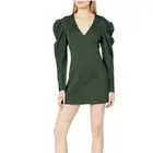 House of Harlow 1960 Revolve Women's Rhys Emerald Green Mini Dress Size: L NWT