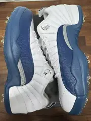 Nike Air Jordan Retro 12 Low Golf French Blue Mens Sz 11 DH4120-101 No Lid