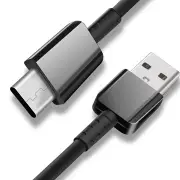2PCS Fiber 1.2M USB Type-C Data Cable for Huawei P20 Pro lite Mate20 10 Pro for Samsung