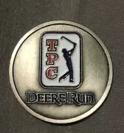 Deere Run TPC golf ball marker. Metallic… 1 Inch