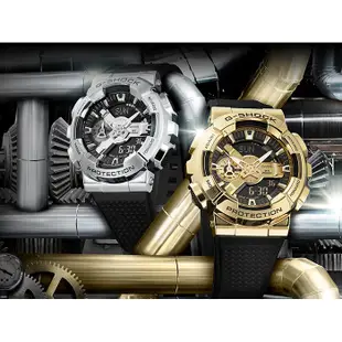 CASIO 卡西歐 G-SHOCK 黑金 GM-110G-1A9 不鏽鋼 街頭手錶
