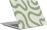 Laptop Cover Compatible with MacBook Pro 14 inch Model M1 M2 M3 A2442 A2779 A2918 A2992 Released in 2021/2023 with Retina Display Touch ID, Color Painted Protective Hard Shell Case, Green