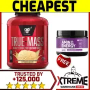 BSN TRUE MASS 2.61KG VANILLA // TRUEMASS WEIGHT // MASS GAINER B.B. 12/2024