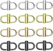 VGOL 12pcs Metal Adjustable Bag Chain Buckle DIY Chain Connector Suitable For Shoulder Strap Shoulder Bag Crossbody Bag 22 * 13mm