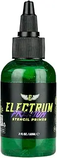 Electrum Tattoo Transfer Gel Solution - Stencil Application Gel for Carbon and Marker Stencils, Made in The USA by Tattoo Artists, 2 Ounces