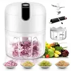 Electric Food Chopper Garlic Vegetable Blender Fruit Processor Meat Crusher