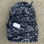 Vera Bradley Essential Large Backpack, Paisley Noir, NWT